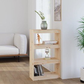Estantería/divisor de espacios madera de pino 60x30x103,5 cm en Librerías y estanterías | Comprar online en Foru.es