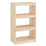 Estantería/divisor de espacios madera de pino 60x30x103,5 cm en Librerías y estanterías | Comprar online en Foru.es
