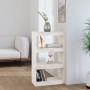 Estantería/divisor de espacios madera pino blanco 60x30x103,5cm en Librerías y estanterías | Comprar online en Foru.es
