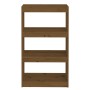Estantería/divisor de espacios pino marrón miel 60x30x103,5 cm en Librerías y estanterías | Comprar online en Foru.es