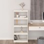 Estantería/divisor de espacios madera pino blanco 60x30x135,5cm en Librerías y estanterías | Comprar online en Foru.es