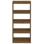 Estantería/divisor de espacios pino marrón miel 60x30x135,5 cm en Librerías y estanterías | Comprar online en Foru.es