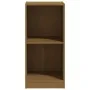 Armario auxiliar madera maciza mango marrón miel 35,5x33,5x76cm de vidaXL, Taquillas y armarios de almacenamiento - Ref: Foro...