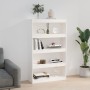 Estantería/divisor de espacios madera pino blanco 80x30x135,5cm en Librerías y estanterías | Comprar online en Foru.es