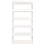 Estantería/divisor de espacios madera pino blanco 80x30x167,4cm en Librerías y estanterías | Comprar online en Foru.es