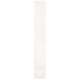 Estantería/divisor espacios madera pino blanco 80x30x199,5 cm en Librerías y estanterías | Comprar online en Foru.es