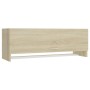 Armario de madera contrachapada roble Sonoma 100x32,5x35 cm en Armarios roperos | Comprar online en Foru.es