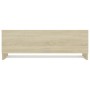 Armario de madera contrachapada roble Sonoma 100x32,5x35 cm en Armarios roperos | Comprar online en Foru.es