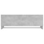 Armario de madera contrachapada gris hormigón 100x32,5x35 cm en Armarios roperos | Comprar online en Foru.es