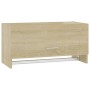 Armario de madera contrachapada color roble Sonoma 70x32,5x35cm en Armarios roperos | Comprar online en Foru.es