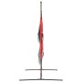 Red de béisbol portátil poliéster negro y rojo 183x105x183 cm de vidaXL, Pelotas de béisbol - Ref: Foro24-93747, Precio: 107,...