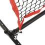 Red de béisbol portátil poliéster negro y rojo 183x105x183 cm de vidaXL, Pelotas de béisbol - Ref: Foro24-93747, Precio: 107,...