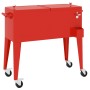 Carrito nevera con ruedas rojo 92x43x89 cm de vidaXL, Neveras - Ref: Foro24-93743, Precio: 172,00 €, Descuento: %