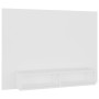 Mueble de TV de pared madera contrachapada blanco 120x23,5x90cm en Muebles TV | Comprar online en Foru.es