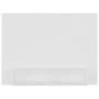 Mueble de TV de pared madera contrachapada blanco 120x23,5x90cm en Muebles TV | Comprar online en Foru.es