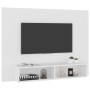 Mueble de TV de pared madera contrachapada blanco 120x23,5x90cm en Muebles TV | Comprar online en Foru.es