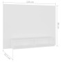 Mueble de TV de pared madera contrachapada blanco 120x23,5x90cm en Muebles TV | Comprar online en Foru.es