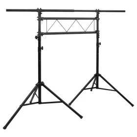 Soporte de luces acero negro 238x115x(180-300) cm de vidaXL, Efectos de iluminación - Ref: Foro24-70180, Precio: 140,06 €, De...