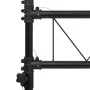 Soporte de luces acero negro 238x115x(180-300) cm de vidaXL, Efectos de iluminación - Ref: Foro24-70180, Precio: 140,06 €, De...