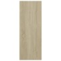 Mesa consola madera contrachapada roble Sonoma 105x30x80 cm en Mesas auxiliares | Comprar online en Foru.es