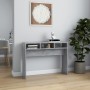 Mesa consola madera de ingeniería gris hormigón 105x30x80 cm en Mesas auxiliares | Comprar online en Foru.es