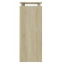 Mesa consola madera contrachapada roble Sonoma 80x30x80 cm en Mesas auxiliares | Comprar online en Foru.es