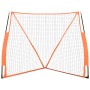 Red de béisbol acero y poliéster negro y naranja 183x182x183 cm de vidaXL, Béisbol y sóftbol - Ref: Foro24-93737, Precio: 79,...
