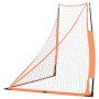 Red de béisbol acero y poliéster negro y naranja 183x182x183 cm de vidaXL, Béisbol y sóftbol - Ref: Foro24-93737, Precio: 79,...