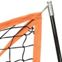 Red de béisbol acero y poliéster negro y naranja 183x182x183 cm de vidaXL, Béisbol y sóftbol - Ref: Foro24-93737, Precio: 79,...