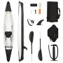 Kayak inflable poliéster negro 375x72x31 cm de vidaXL, Kayaks - Ref: Foro24-93435, Precio: 382,46 €, Descuento: %