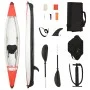 Kayak inflable poliéster rojo 375x72x31 cm de vidaXL, Kayaks - Ref: Foro24-93434, Precio: 363,59 €, Descuento: %
