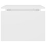 Mesa de centro madera contrachapada blanco 68x50x38 cm en Mesas de centro | Comprar online en Foru.es