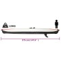 Kayak inflable poliéster rojo 375x72x31 cm de vidaXL, Kayaks - Ref: Foro24-93434, Precio: 366,86 €, Descuento: %