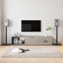 Soportes de altavoces 2 uds vidrio templado negro 1 pilar de vidaXL, Soportes para altavoces - Ref: Foro24-51814, Precio: 79,...