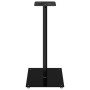Soportes de altavoces 2 uds vidrio templado negro 1 pilar de vidaXL, Soportes para altavoces - Ref: Foro24-51814, Precio: 79,...