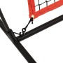 Red de béisbol portátil poliéster negro y rojo 215x107x216 cm de vidaXL, Pelotas de béisbol - Ref: Foro24-93746, Precio: 87,5...