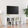 Mueble para TV de madera contrachapada blanco 104x30x52 cm en Muebles TV | Comprar online en Foru.es