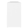 Mueble para TV de madera contrachapada blanco 104x30x52 cm en Muebles TV | Comprar online en Foru.es