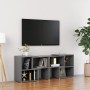 Mueble de TV madera contrachapada gris 104x30x52 cm en Muebles TV | Comprar online en Foru.es