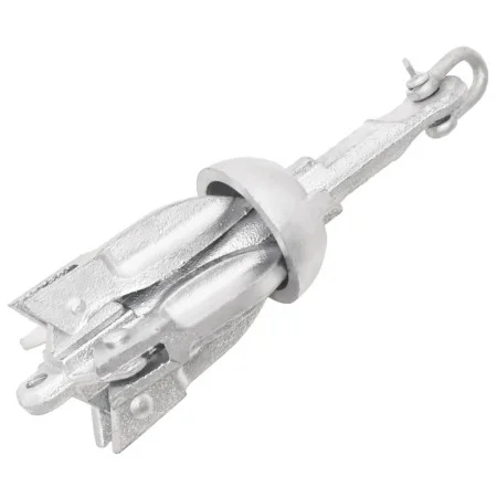 Ancla plegable hierro maleable plateado 0,7 kg de vidaXL, Anclas - Ref: Foro24-94269, Precio: 17,21 €, Descuento: %