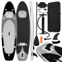 Juego de tabla paddle surf inflable negra 360x81x10 cm de vidaXL, Paddleboards - Ref: Foro24-93392, Precio: 267,23 €, Descuen...