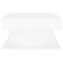 Mesa de centro madera contrachapada blanco 57x57x30 cm en Mesas de centro | Comprar online en Foru.es