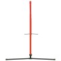 Red de tenis poliéster negro y rojo 500x100x87 cm de vidaXL, Redes de tenis - Ref: Foro24-93758, Precio: 83,48 €, Descuento: %