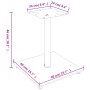 Soportes de altavoces 2 uds vidrio templado plata negro 1 pilar de vidaXL, Soportes para altavoces - Ref: Foro24-51813, Preci...