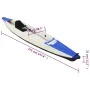 Kayak inflable poliéster azul 375x72x31 cm de vidaXL, Kayaks - Ref: Foro24-93433, Precio: 364,10 €, Descuento: %