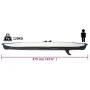 Kayak inflable poliéster azul 375x72x31 cm de vidaXL, Kayaks - Ref: Foro24-93433, Precio: 364,10 €, Descuento: %