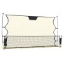 Red de rebote de fútbol poliéster negro y amarillo 183x85x120cm de vidaXL, Porterías de fútbol - Ref: Foro24-93760, Precio: 6...