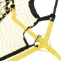 Red de rebote de fútbol poliéster negro y amarillo 183x85x120cm de vidaXL, Porterías de fútbol - Ref: Foro24-93760, Precio: 7...