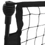 Red de rebote de fútbol poliéster negro y amarillo 183x85x120cm de vidaXL, Porterías de fútbol - Ref: Foro24-93760, Precio: 7...