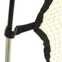 Red de rebote de fútbol poliéster negro y amarillo 183x85x120cm de vidaXL, Porterías de fútbol - Ref: Foro24-93760, Precio: 7...
